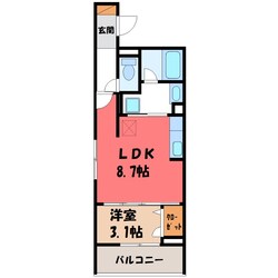 Presso-Uの物件間取画像